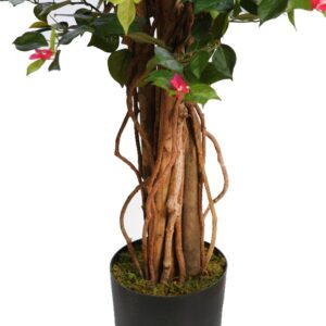 STB098TN ARBOL DE BUGANVILLA CON MACETA ARTIFICIAL 130 CM