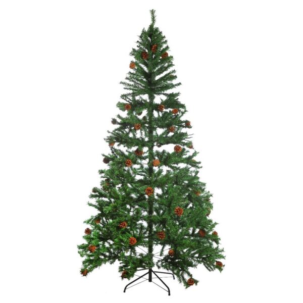 STY0438.10 ARBOL NAVIDAD ARTIFICIAL PIÑAS 210 CM