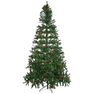 STY0439.10 ARBOL NAVIDAD ARTIFICIAL PIÑAS 230 CM