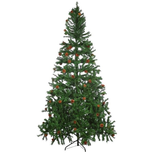 STY0439.10 ARBOL NAVIDAD ARTIFICIAL PIÑAS 230 CM