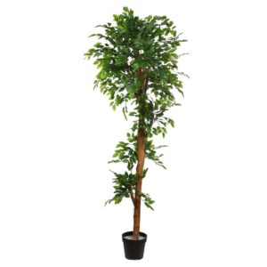 STY0742 ARBOL DE FICUS VERDE ARTIFICIAL 180 CM