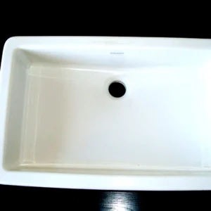 Lavabo sobre encimera rectangular