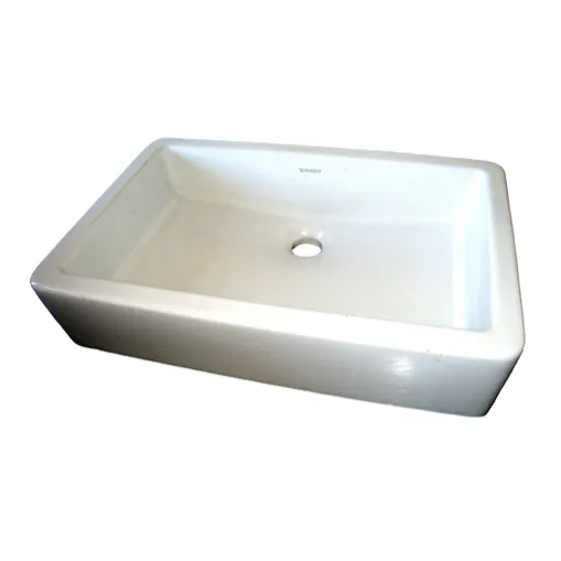 Lavabo sobre encimera rectangular