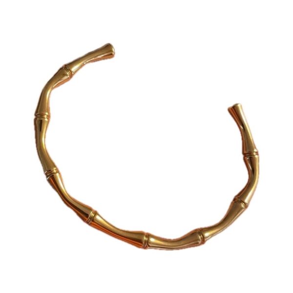 PULSERA DORADA BAMBÚ